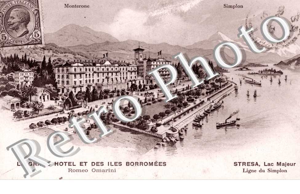 le grand hotel et les iles Borromees