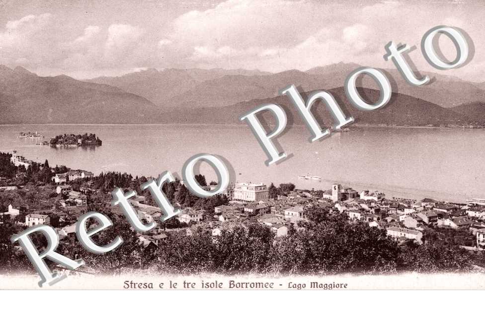 stresa e le tre isole Borromee