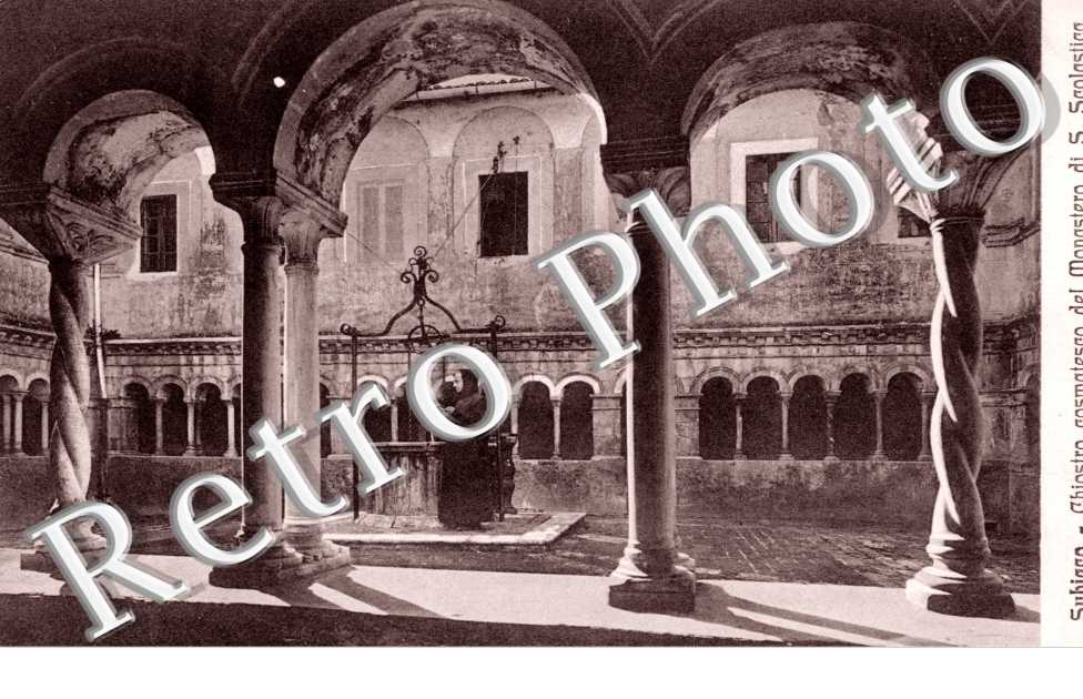 chiostro cosmatesco del monasterio di s scolastica