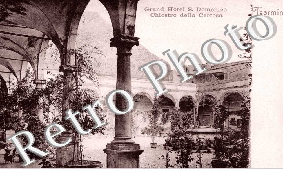grand hotel San Domenico, chiostro della Certosa