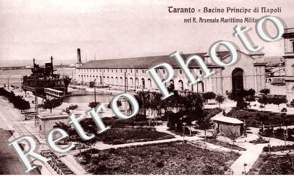 Bacino Principe di Napoli nel R. Arsenale Maritimo Militare