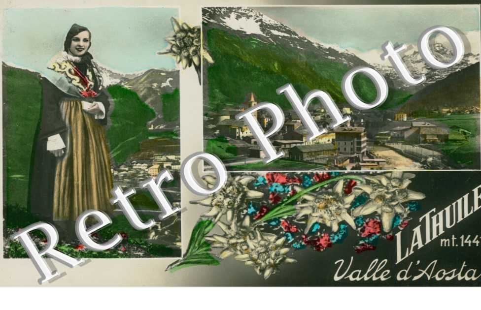 Vue Exterieure et une femme en costume