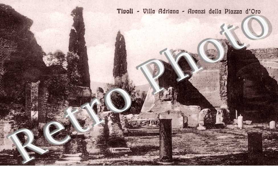 Villa Adriana, Avanzi della Piazza d'Oro