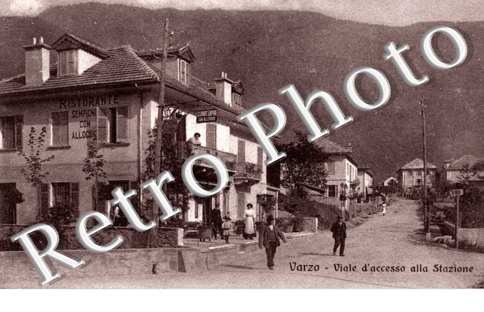 viale d'accesso alla stazione