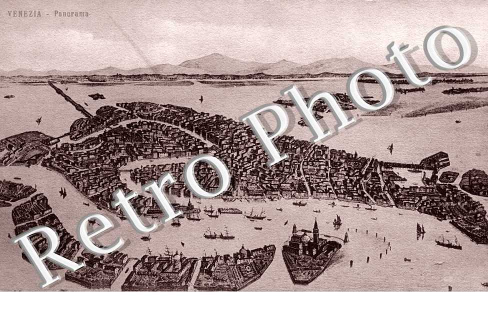 Panorama, vieille carte
