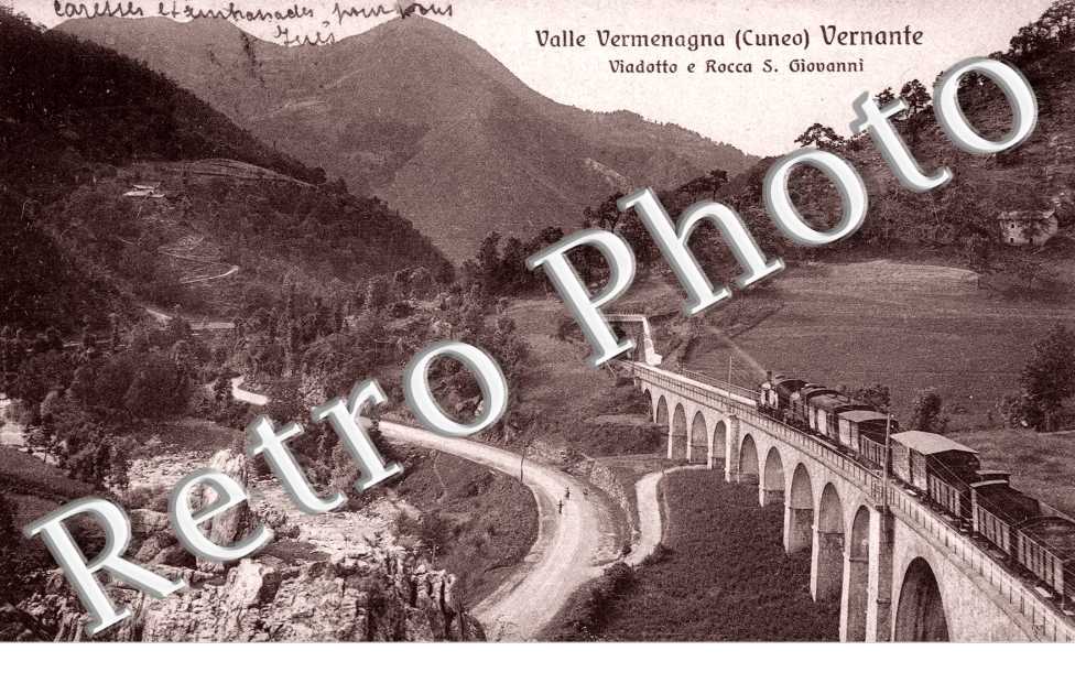 Valle Vermenagna, Viadotto e Rocca San Giovanni