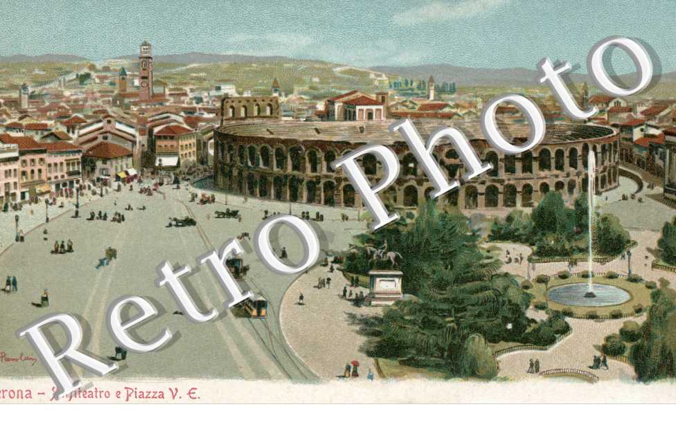 anfiteatro e piazza Vittorio Emanuele