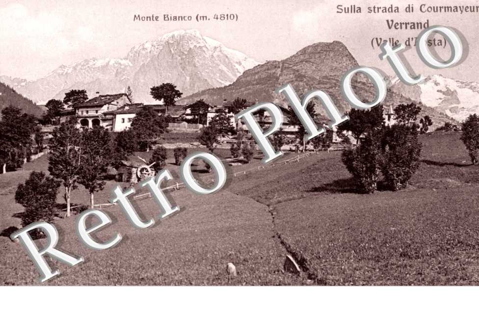 Sulla strada di Courmayeur - Monte Bianco