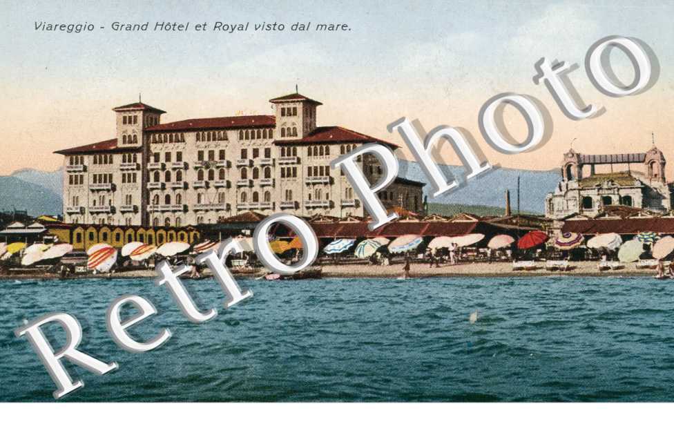 grand hotel et Royal visto dal mare