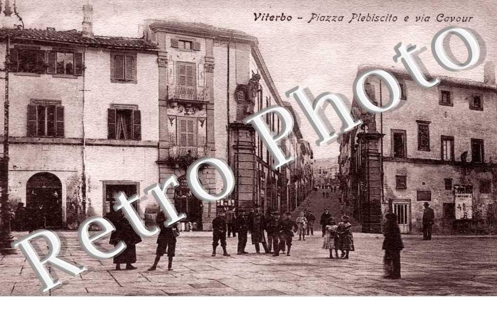 Piazza Plebiscito e via Cavour