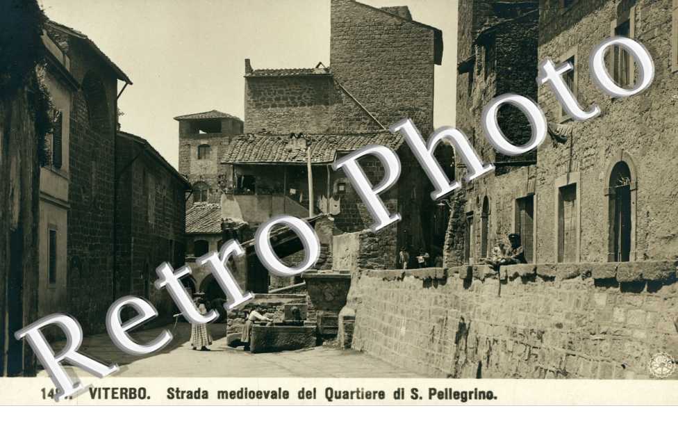 strada medioevale del quartiere di San Pellegrino