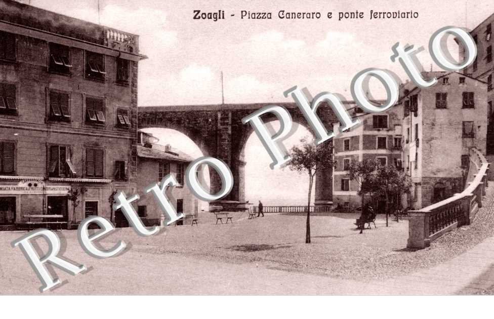 Piazza Caneraro e ponte ferroviario