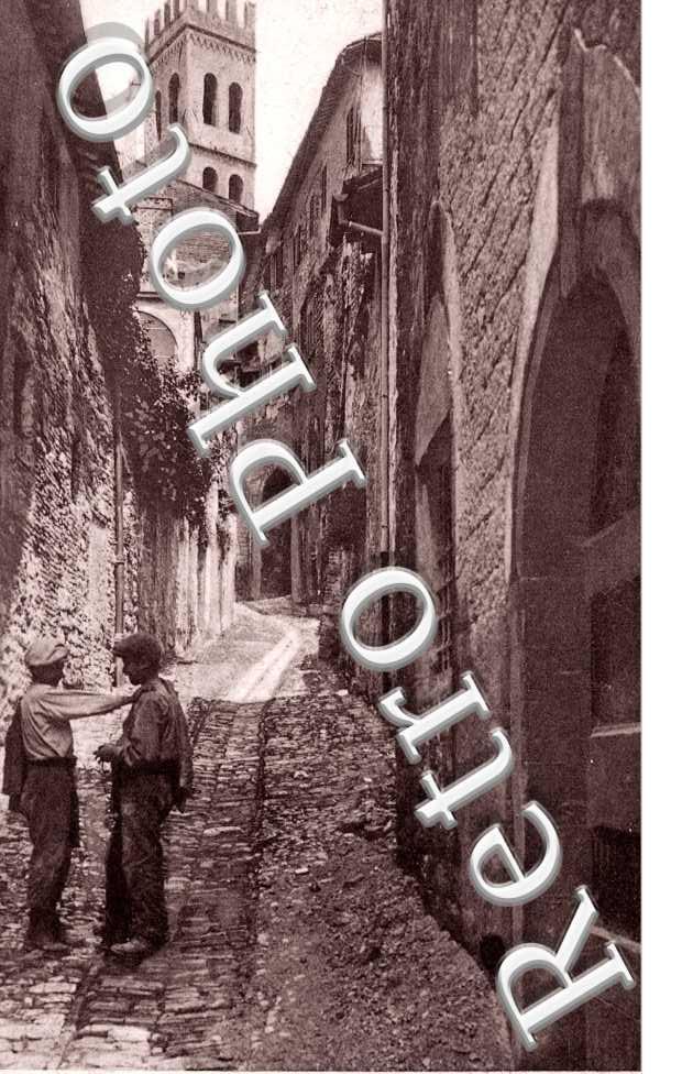 Strada antica e Torre del Popolo