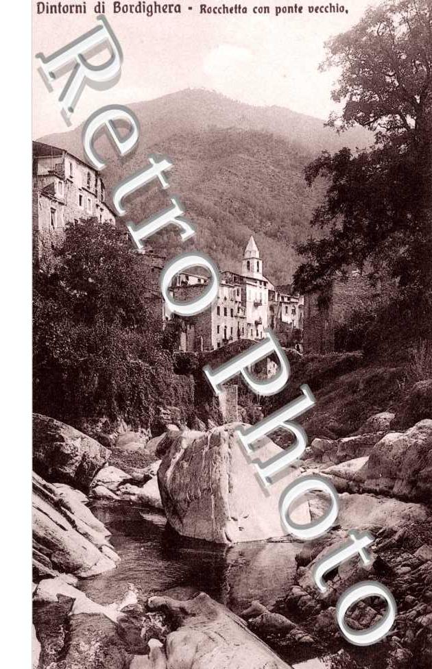 Dintorni di Bordighera - Rocchetta con ponte vecchino