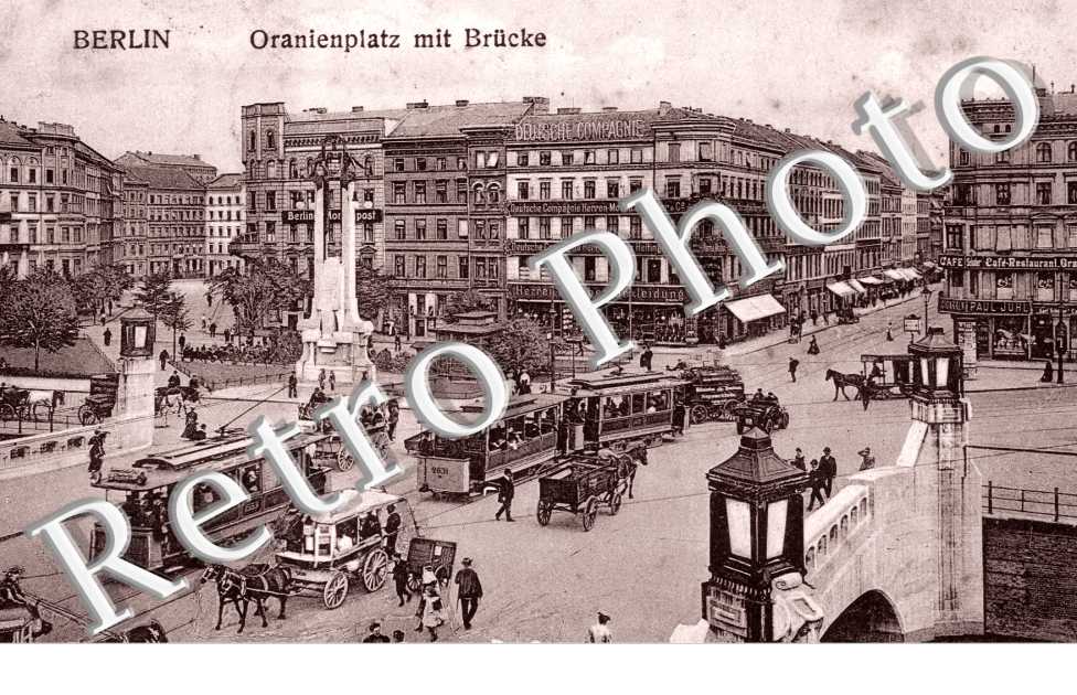 Oranienplatz mit Brucke