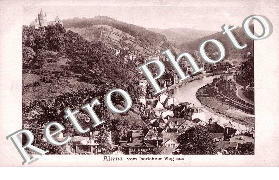 Altena vom Iserlohner Weg aus