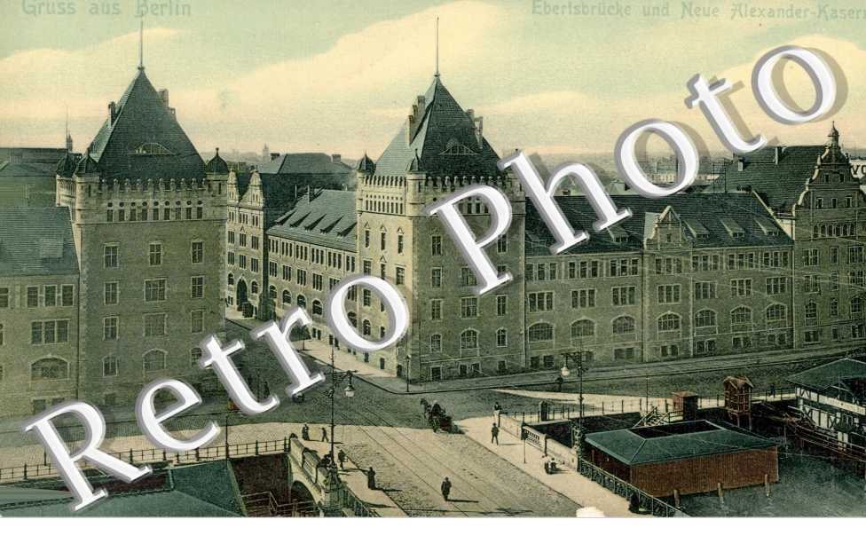 Ebertsbrucke und Neue Alexander Kaserne