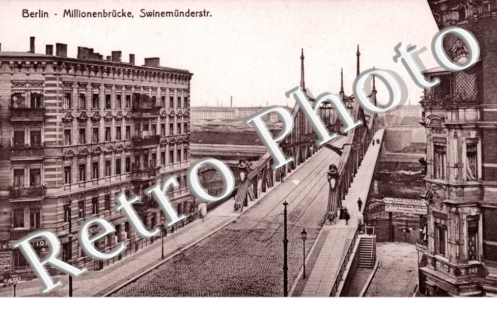 Millionenbrucke, Swinemunderstrasse