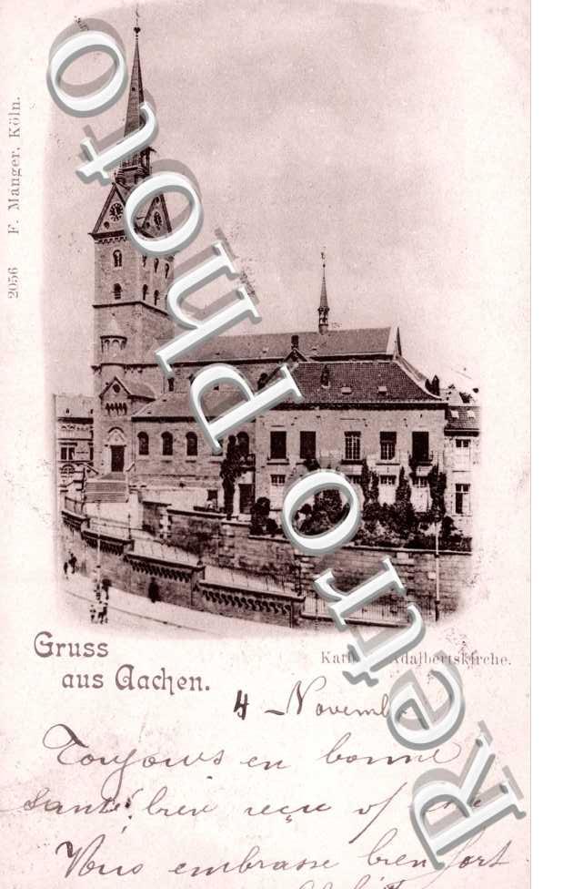 Gruss aus Aachen, Katholische Saint Adalbertskirche