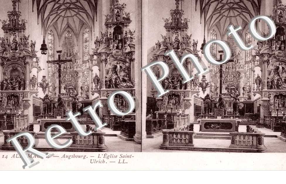 Augsburg, l'Eglise Saint-Ulrich