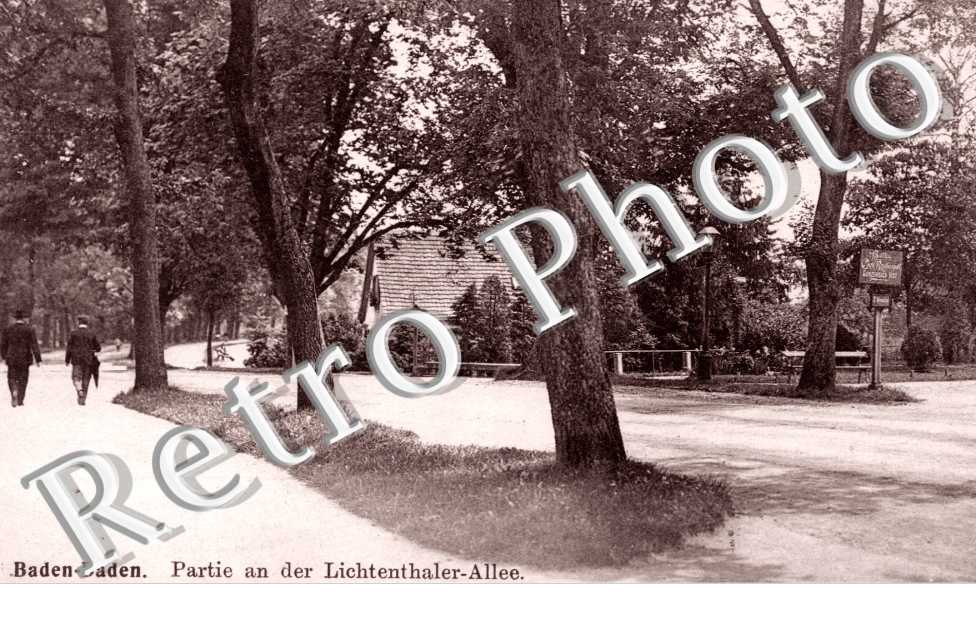 partie an der Lichtenthaler-Allee