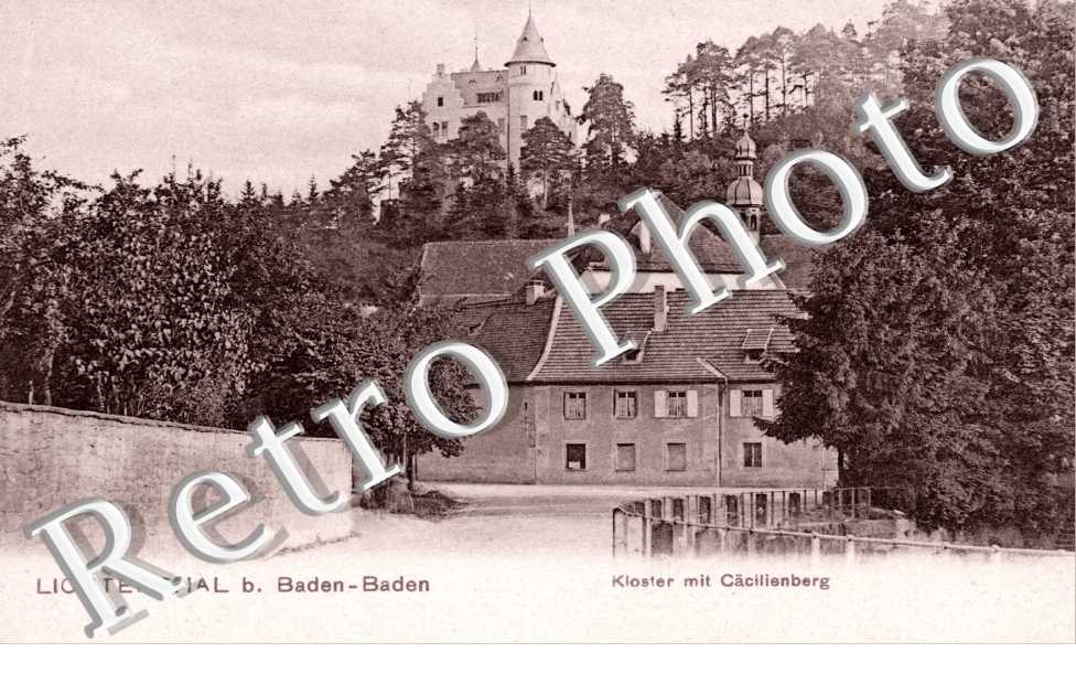 Lichtenthal bei Baden-Baden, Kloster mit Cacilienberg