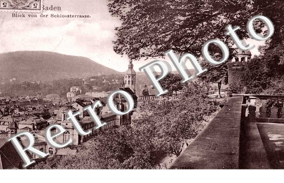 Blick von der Schlossterrasse