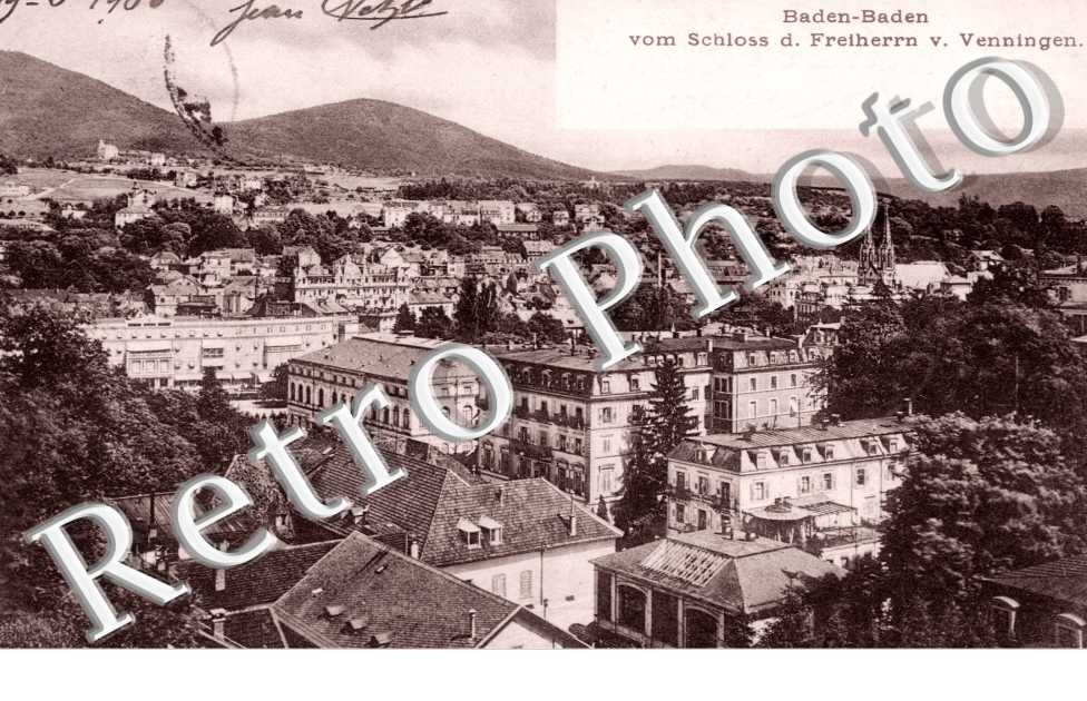 Baden-Baden schloss des Freihern vom Venningen