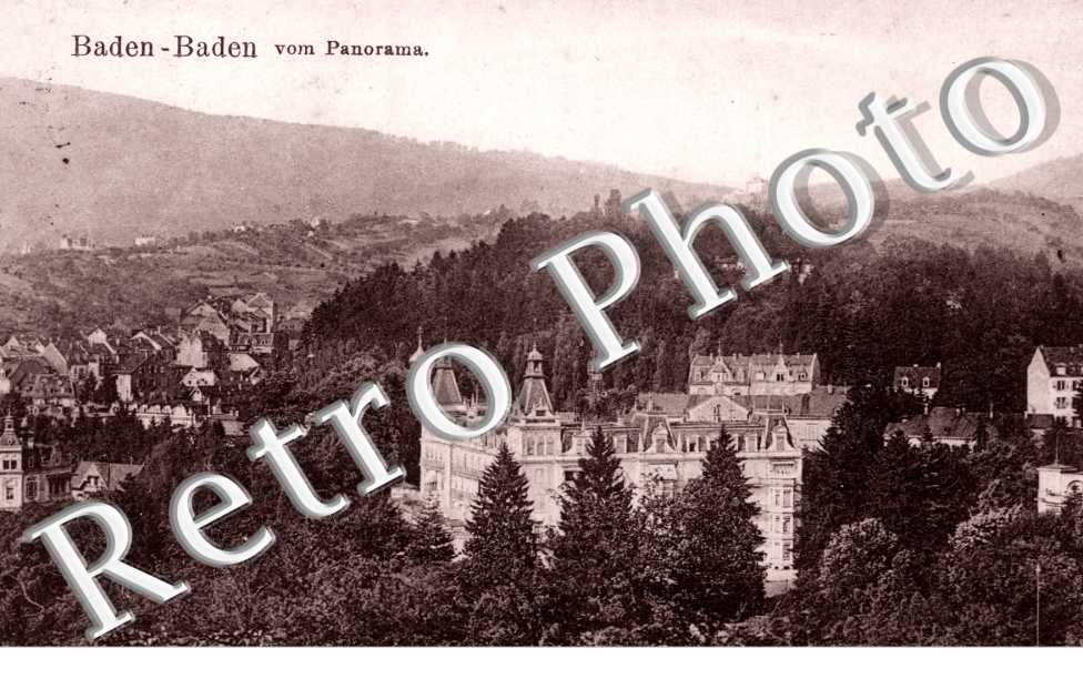 Baden-Baden vom Panorama