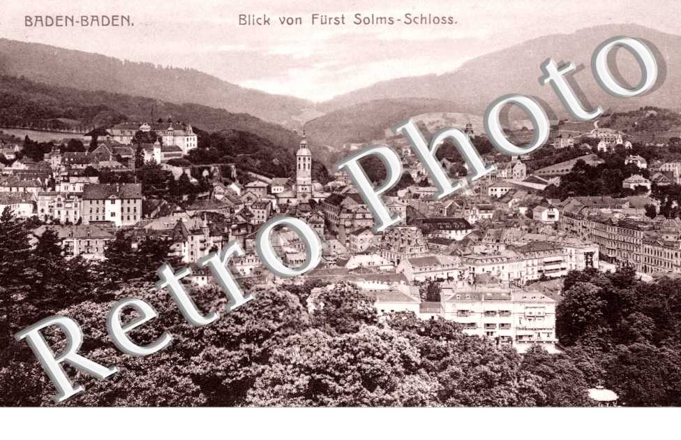 Blick von Furst Solms-Schloss
