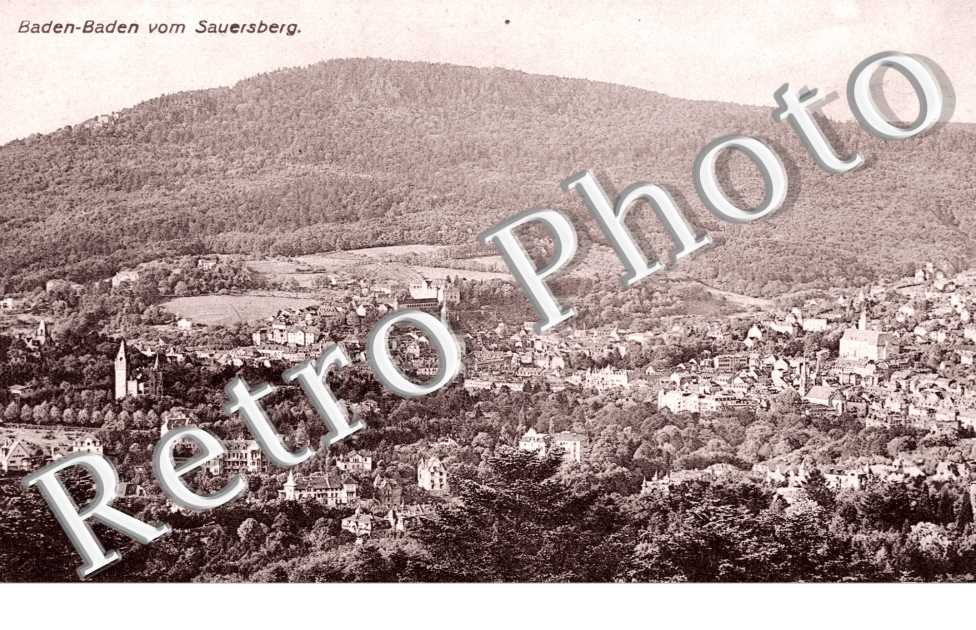 Baden-Baden vom Sauersberg
