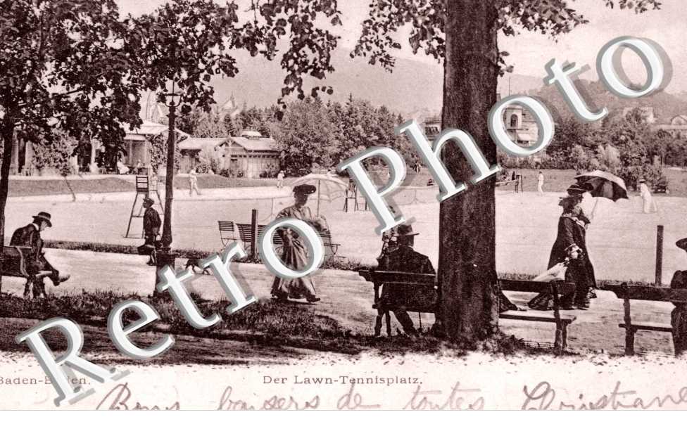 Der Lawn-Tennisplatz