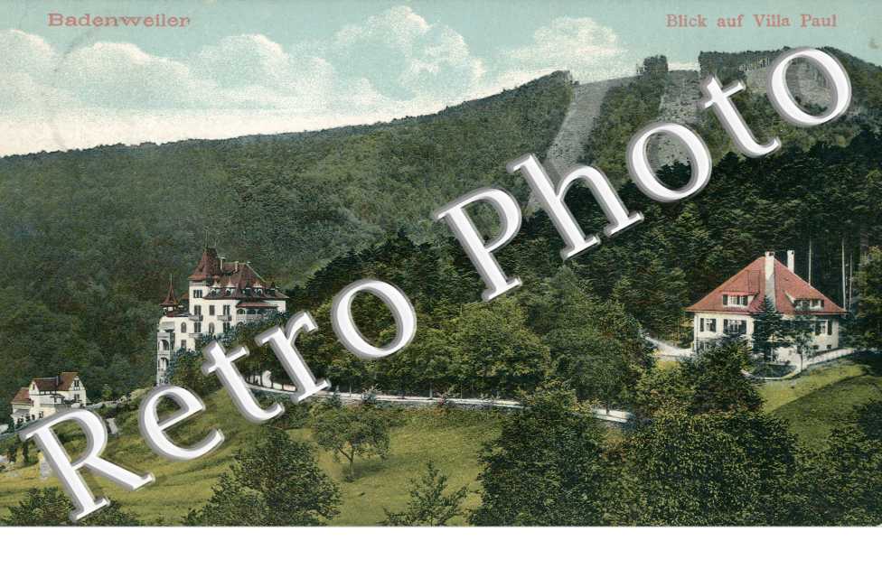 Blick auf Villa Paul