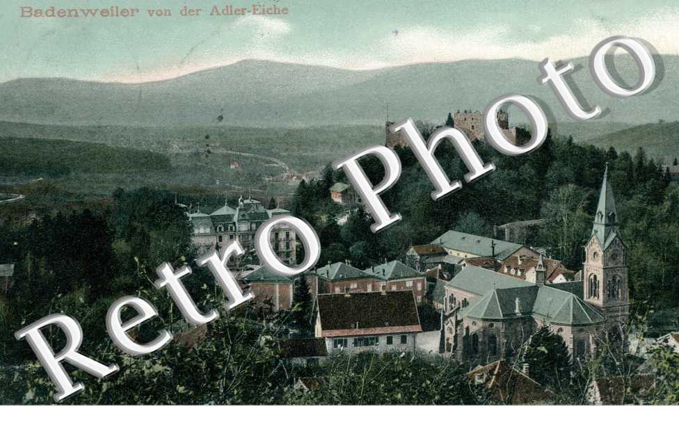 Badenweiler von der Adler-Eiche