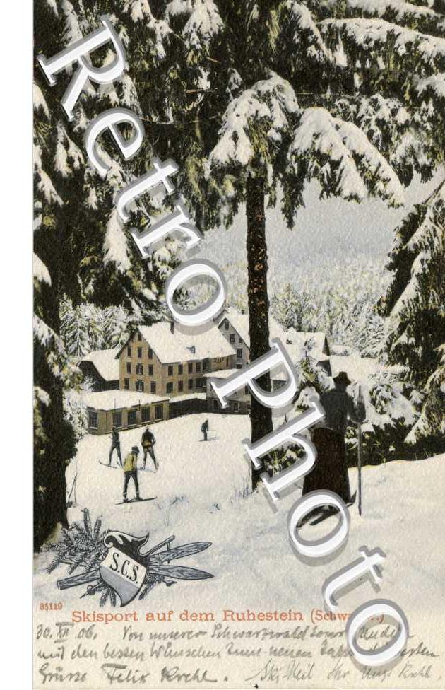 Skisport auf dem Ruhestein