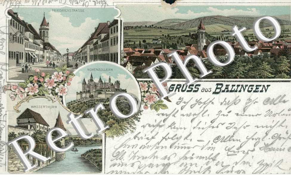 Hohenzollern, Friedricshtrasse, Wasserthurm