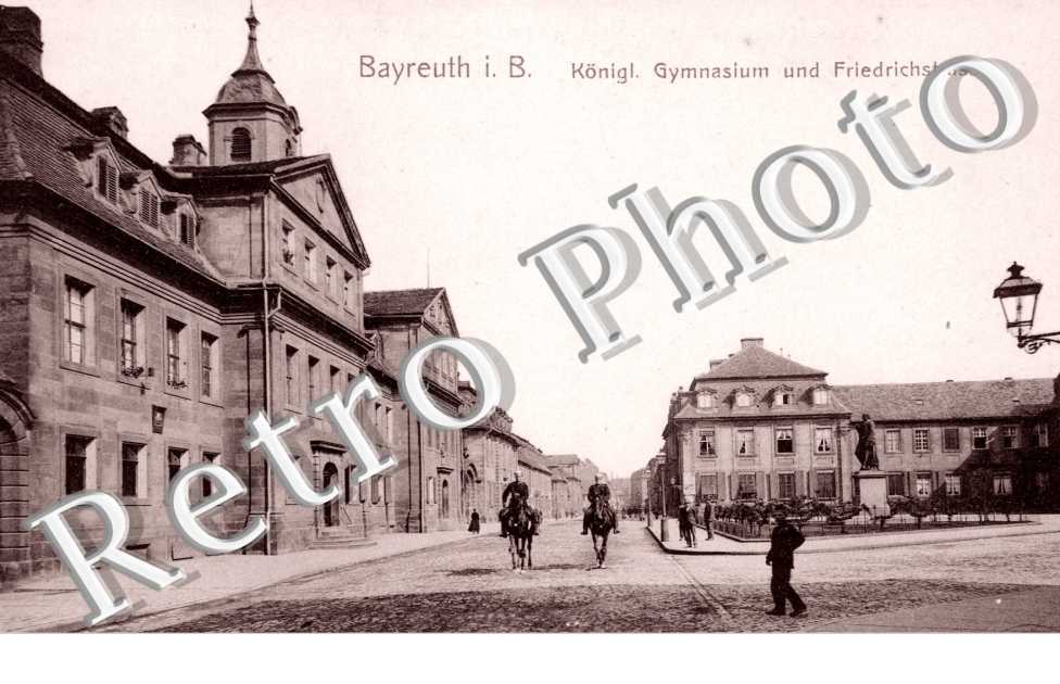Konigl. Gymnasium und Friedrichstrasse