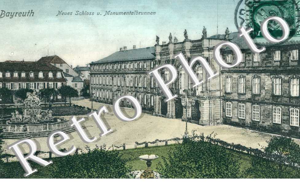 Neues Schloss und Monumentalbrunnen