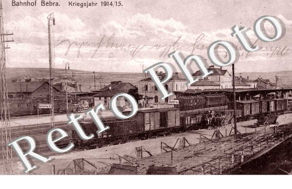 Bahnhof Bebra, Kriegsjahr 1914
