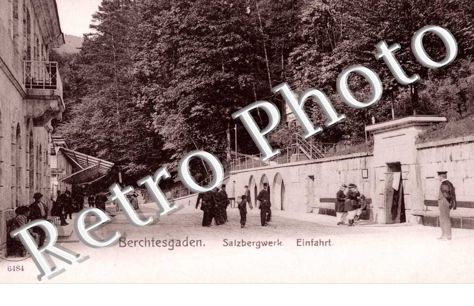 salzbergwerk, einfahrt