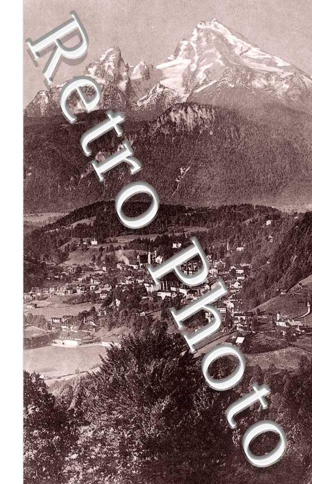 Berchtesgaden von der Marxenhohe