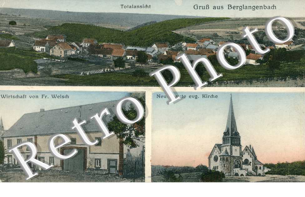 Totalansicht, Wuirstchaft von Fr. Welsch