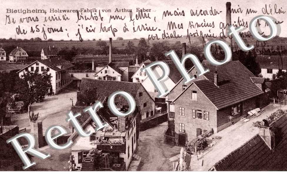 Holzwaren-Fabrik von Arthur Faber