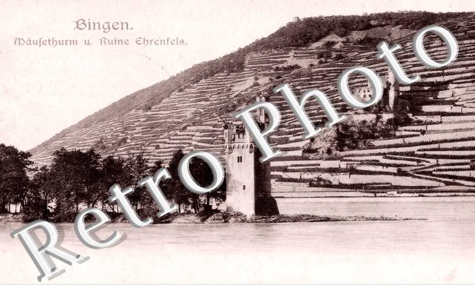 Maufethurm u. Ruine Ehrenfels