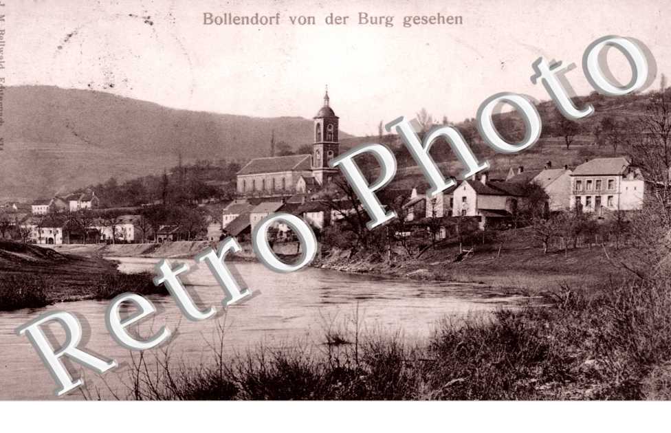 Bollendorf von der Burg gesehen