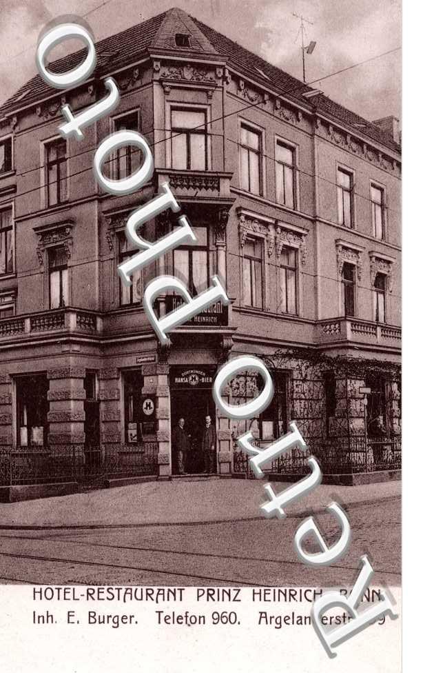 Hotel-Restaurant Prinz Heinrich  Argelanderstrasse
