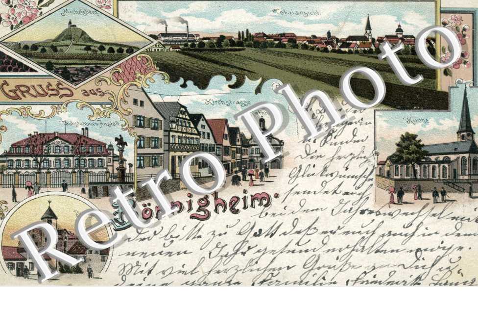 Totalansicht, Kirchstrasse, Rathaus
