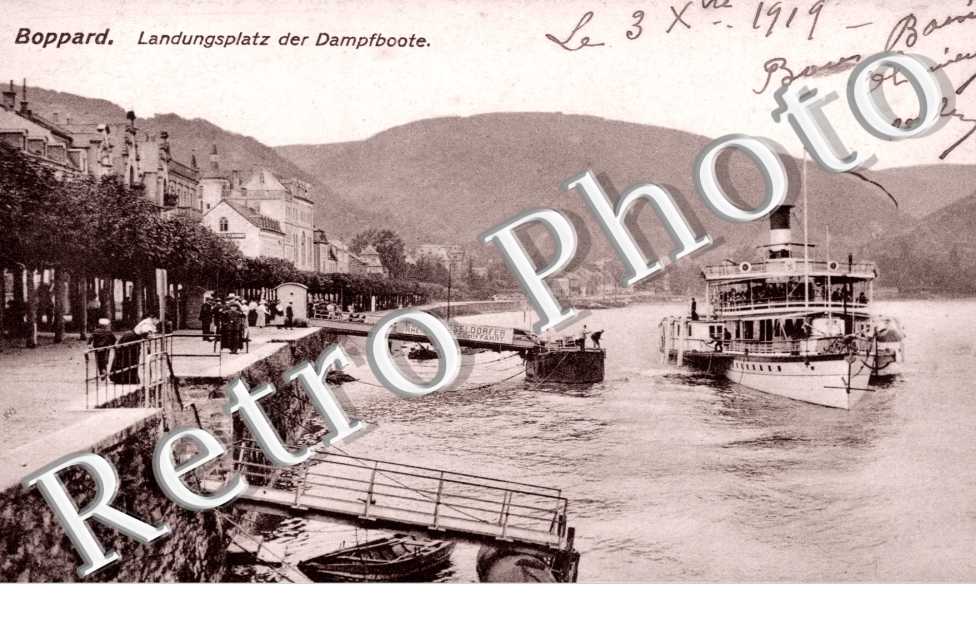 Landungsplatz der Dampfboote