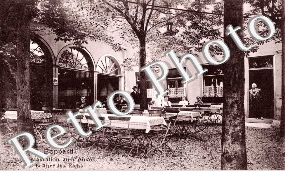Restauration zum Anker Besistzer Joseph Kleiss
