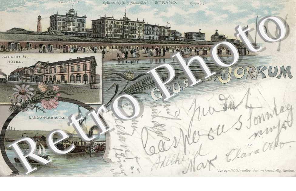 Bahnhof's Hotel, Strand, Landungsbrucke